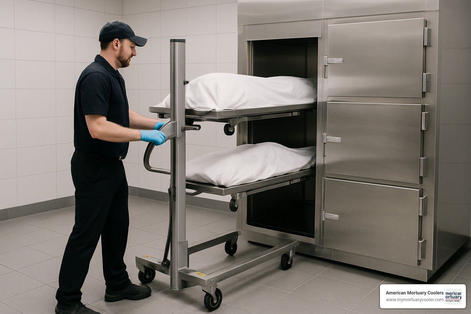Lift and Chill with These Reliable Mortuary Fridge Lifters - American Mortuary Coolers & Equipments