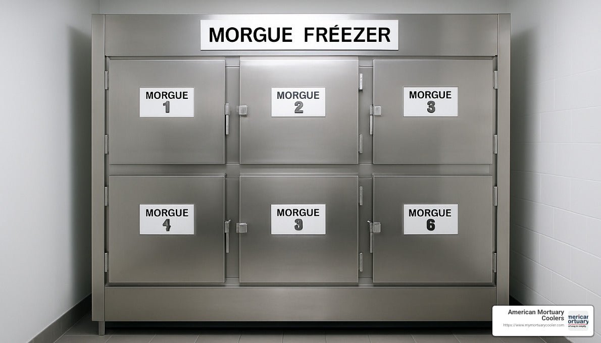 Mortuary Freezers 101: Everything You Need to Know - American Mortuary Coolers & Equipments