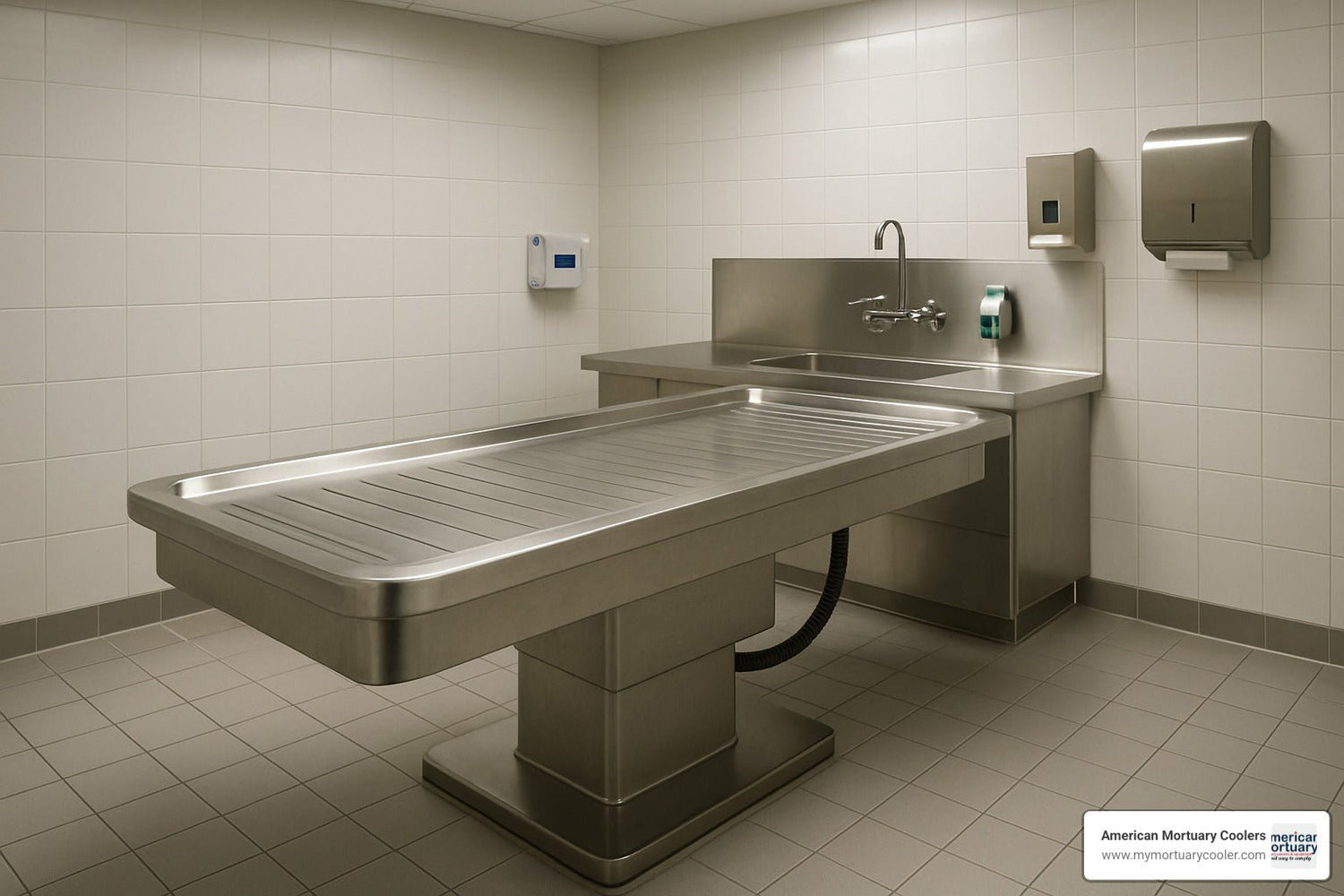 Mortuary Washing Table Roundup: Keeping Things Spotless - American Mortuary Coolers & Equipments