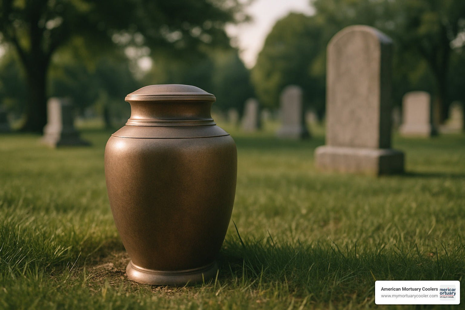 Rest Easy – Best Urns for Human Ashes for Burial - American Mortuary Coolers & Equipments