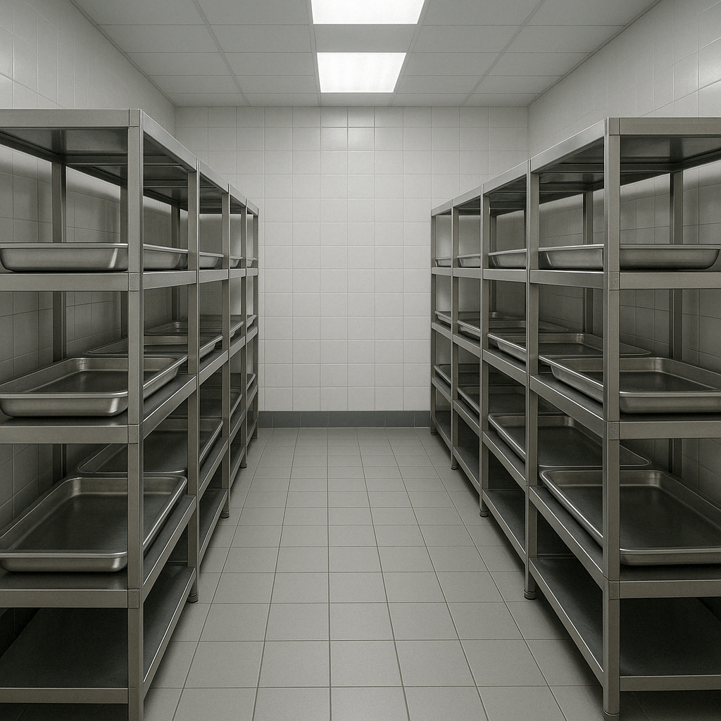 Rolling in Efficiency—Choosing the Right Morgue Storage Rack - American Mortuary Coolers & Equipments