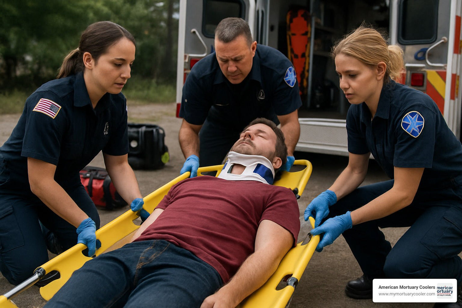 Scoop Stretchers Explained: No More Backbreaking Transfers - American Mortuary Coolers & Equipments