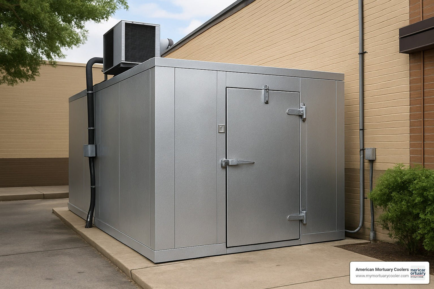 Take It Outside with These Top Outdoor Walk-in Coolers - American Mortuary Coolers & Equipments