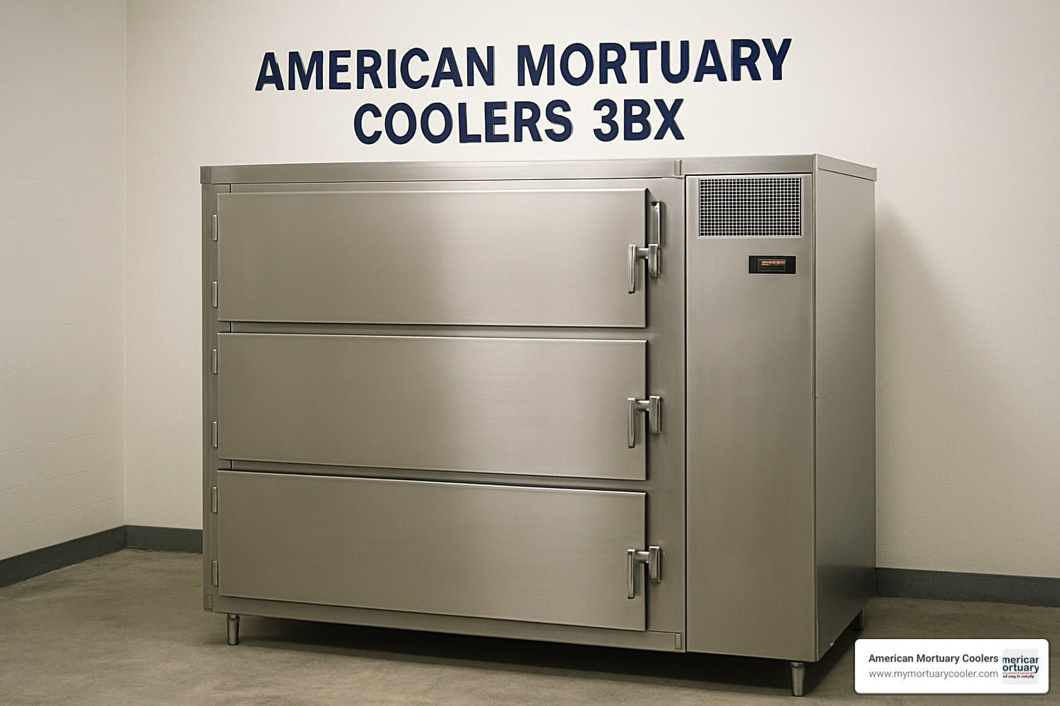 The Complete Guide to American Mortuary Coolers 3BX - American Mortuary Coolers & Equipments