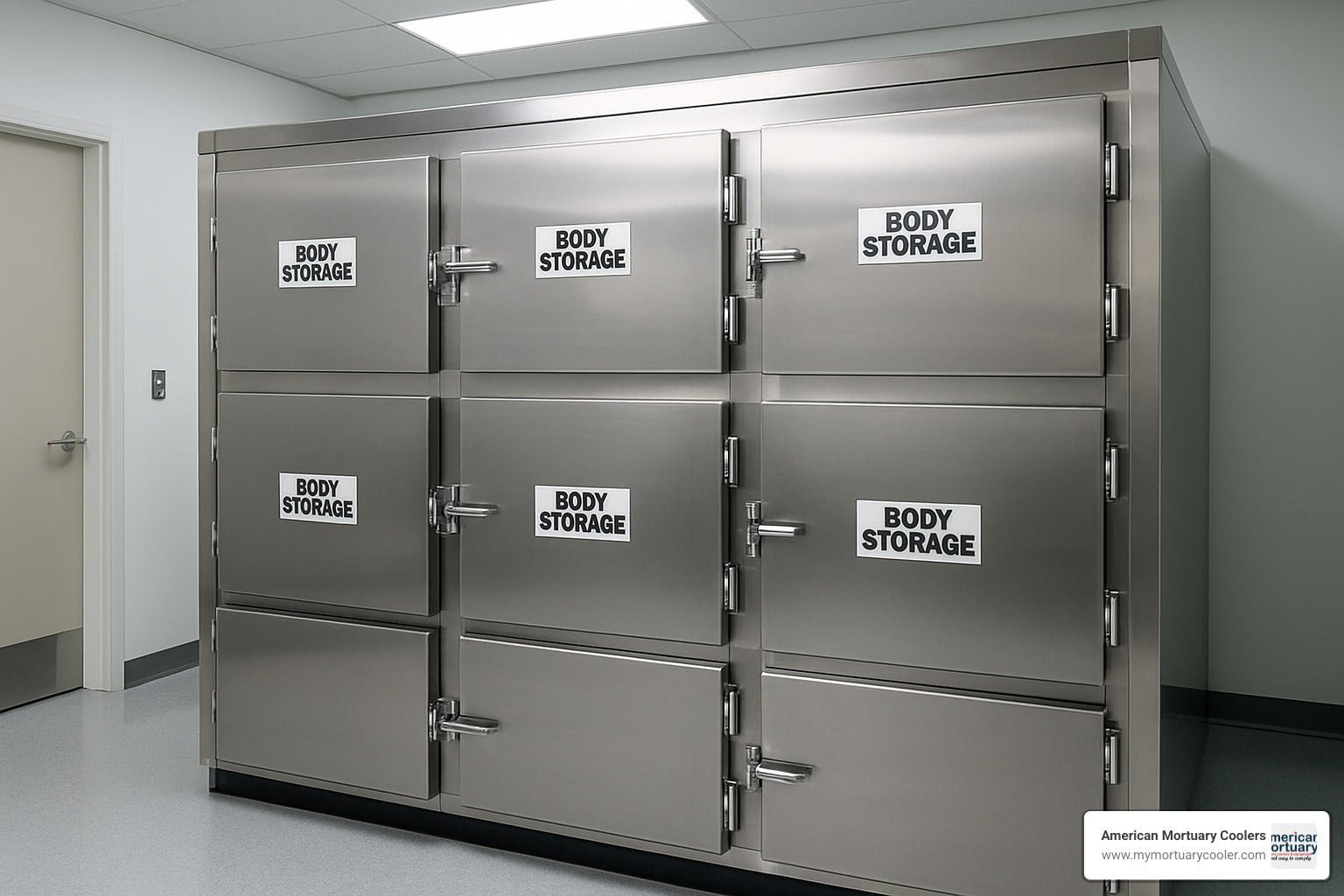The Complete Guide to Buying a Morgue Refrigerator for Sale - American Mortuary Coolers & Equipments
