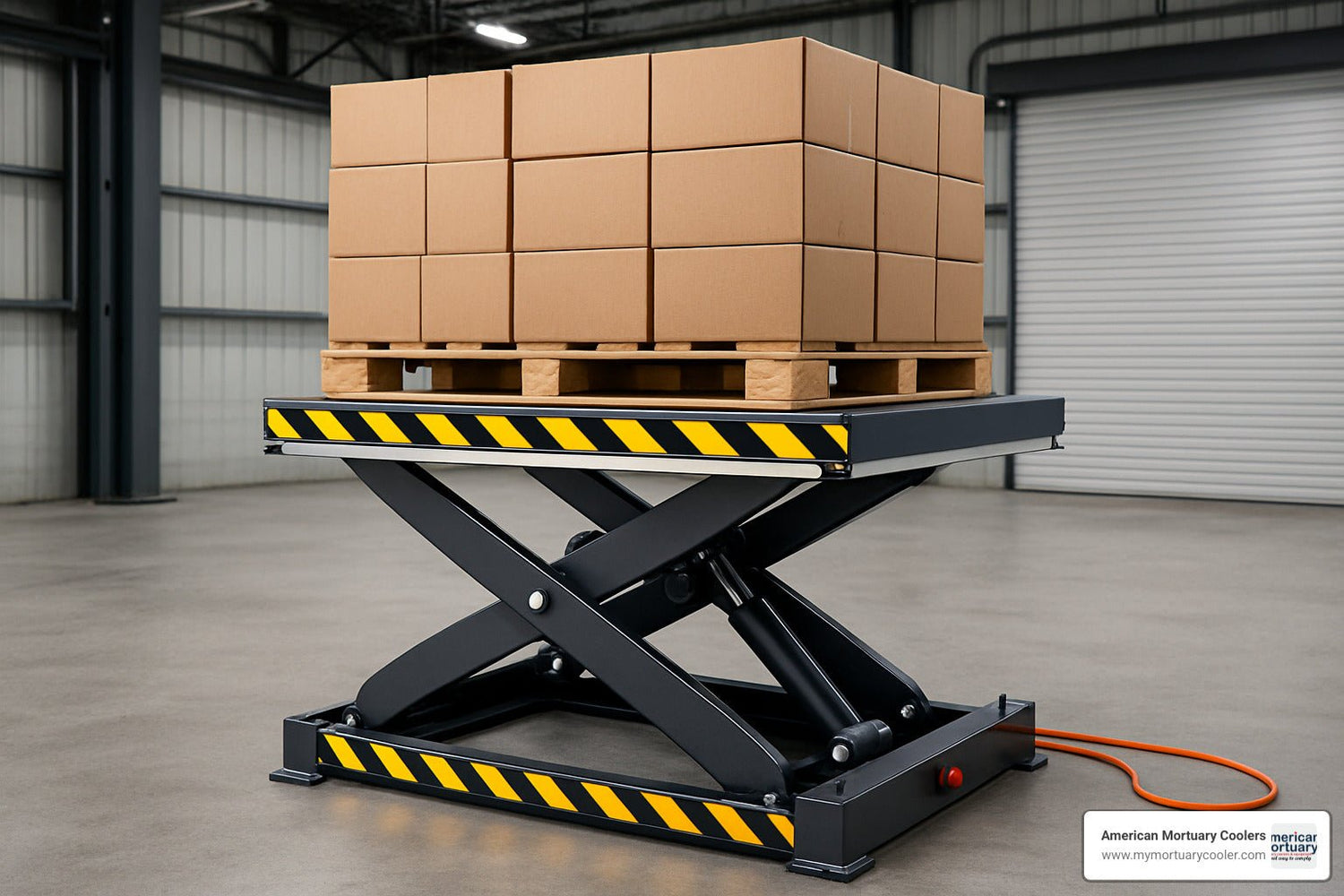 The Complete Guide to Choosing the Right Scissor Lift Table - American Mortuary Coolers & Equipments