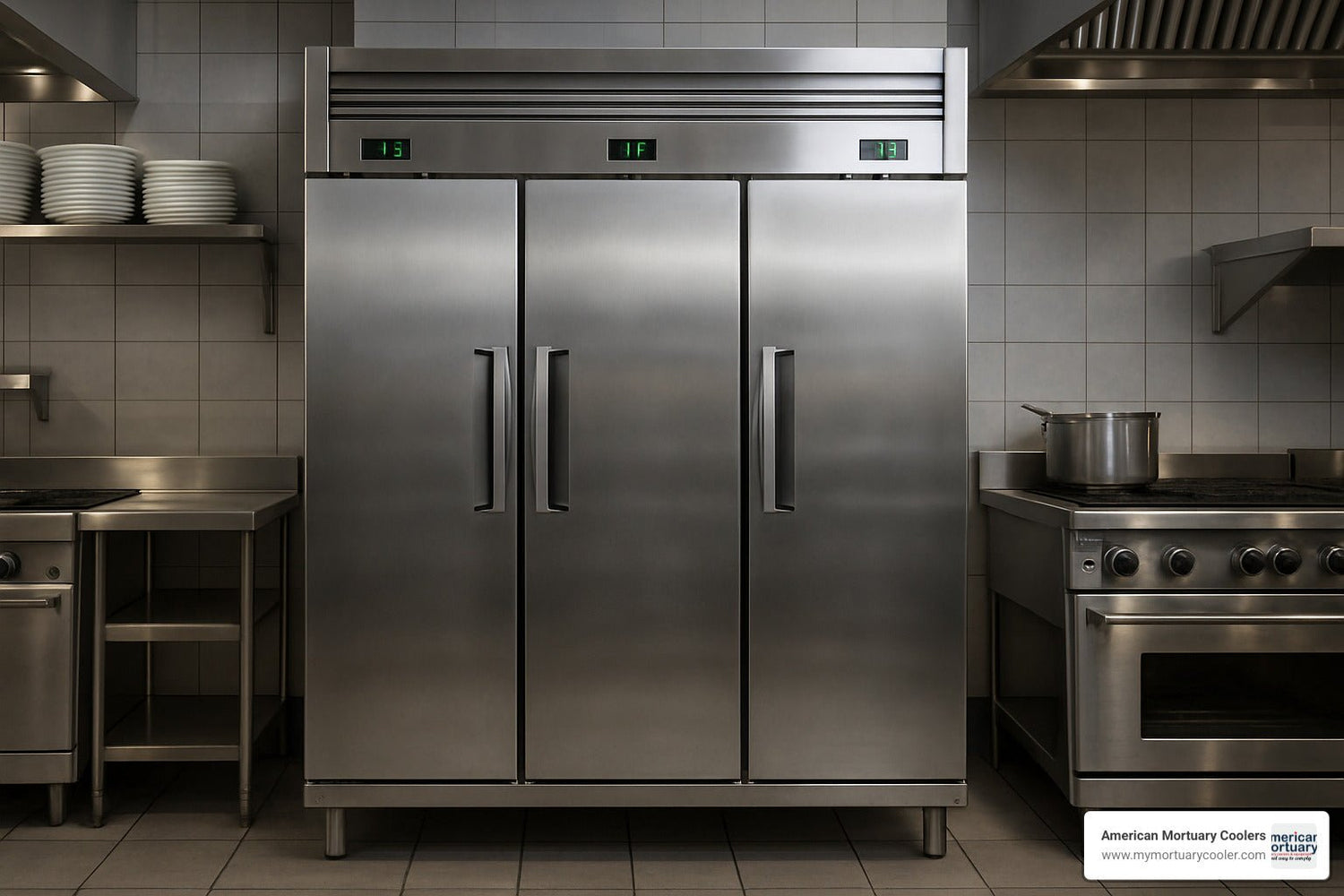 The Complete Guide to Comparing Three Door Freezers - American Mortuary Coolers & Equipments