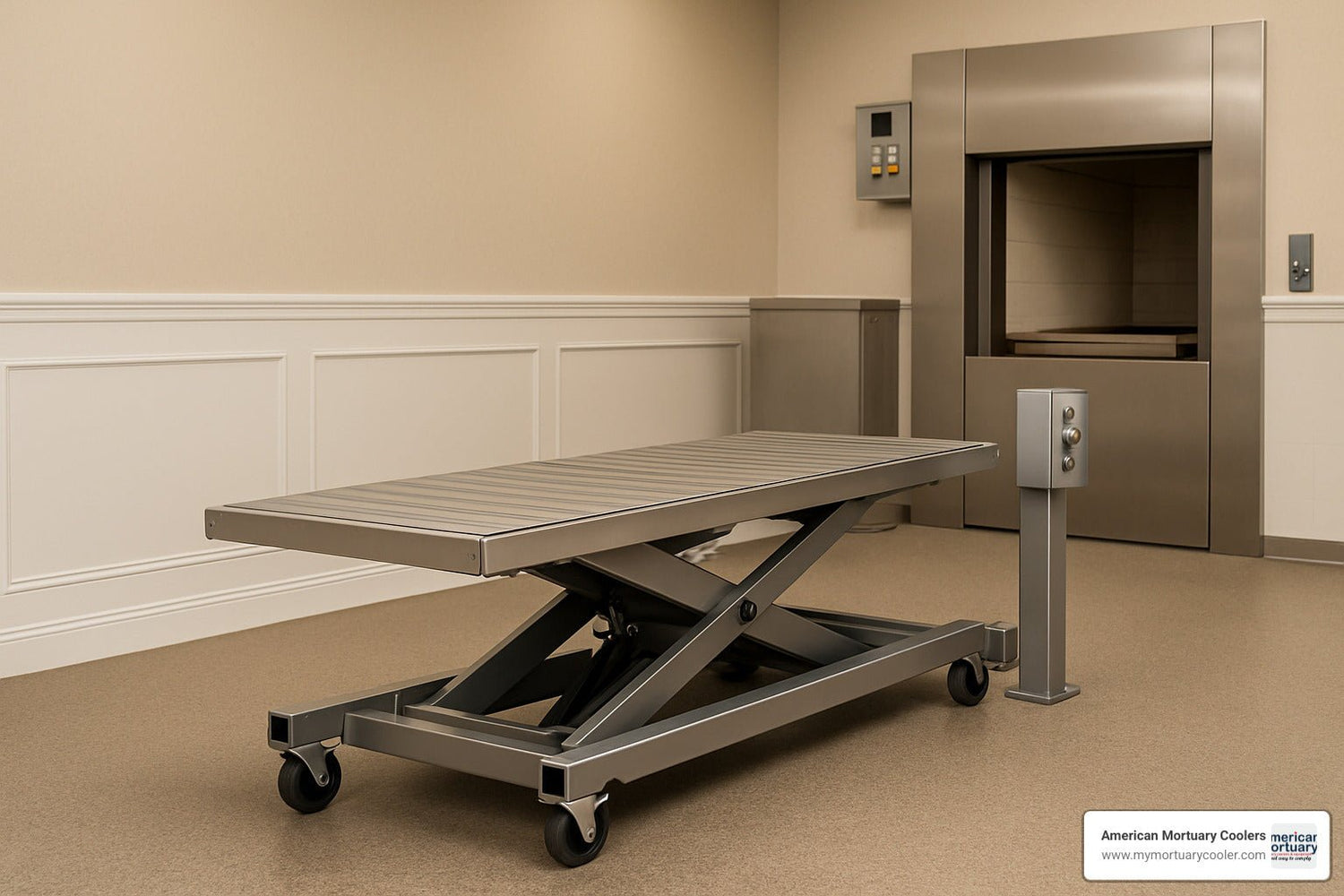 The Complete Guide to Low Profile Crematory Lifts: Features Compared - American Mortuary Coolers & Equipments