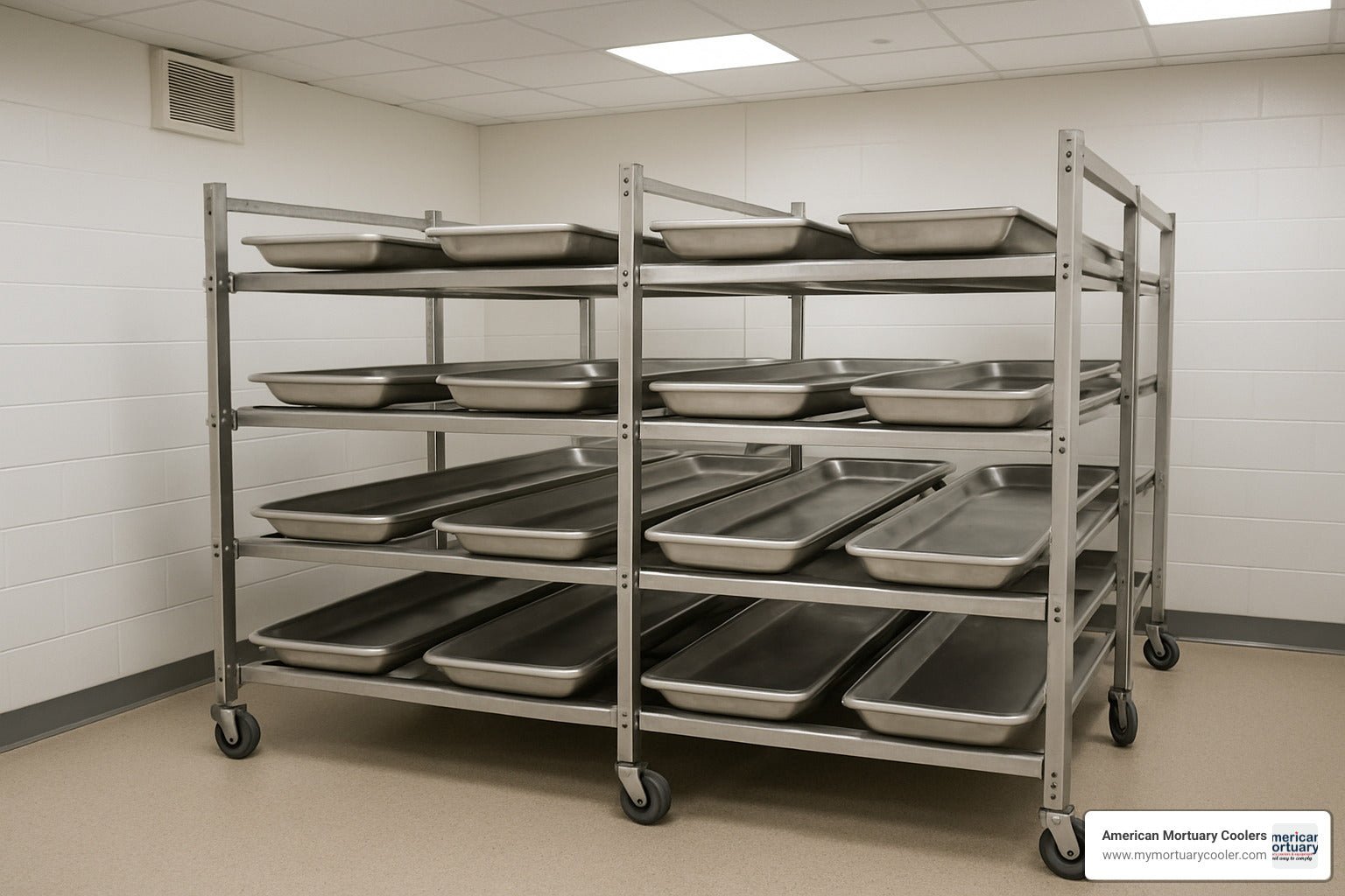 The Complete Guide to Portable Morgue Racks - American Mortuary Coolers & Equipments