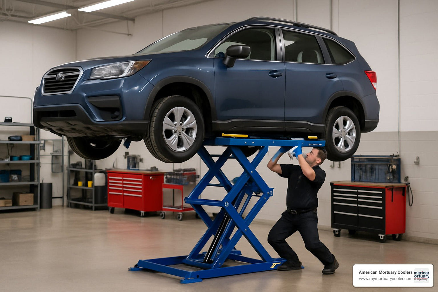 The Definitive Guide to Comparing Mid Rise Lifts - American Mortuary Coolers & Equipments