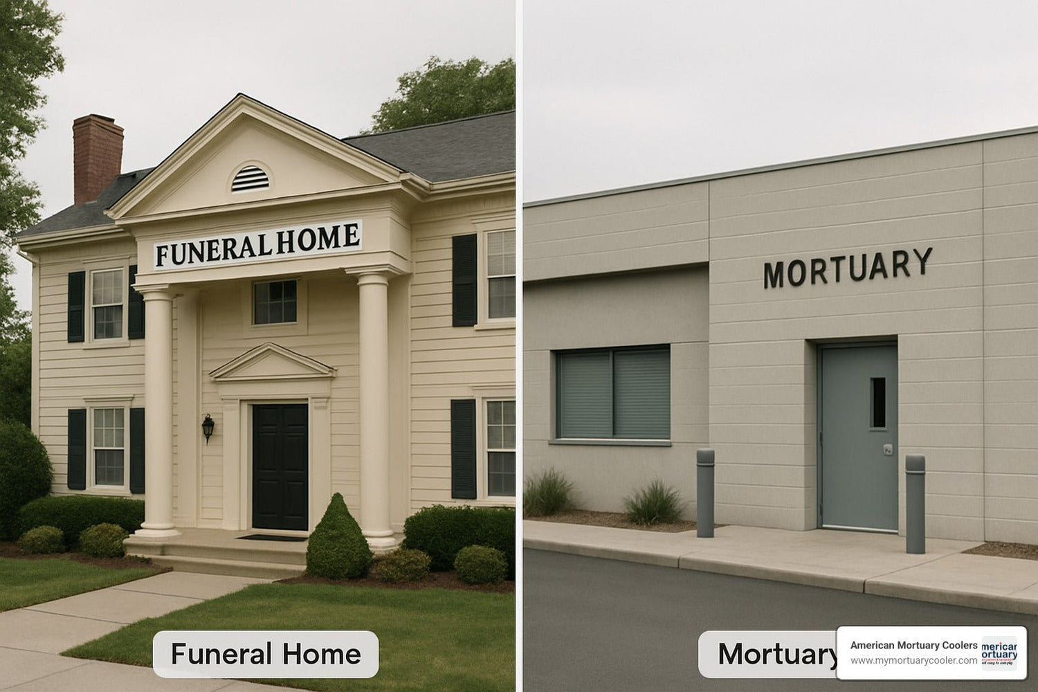 The Ins and Outs of Funeral Homes vs Mortuaries: Key Differences - American Mortuary Coolers & Equipments