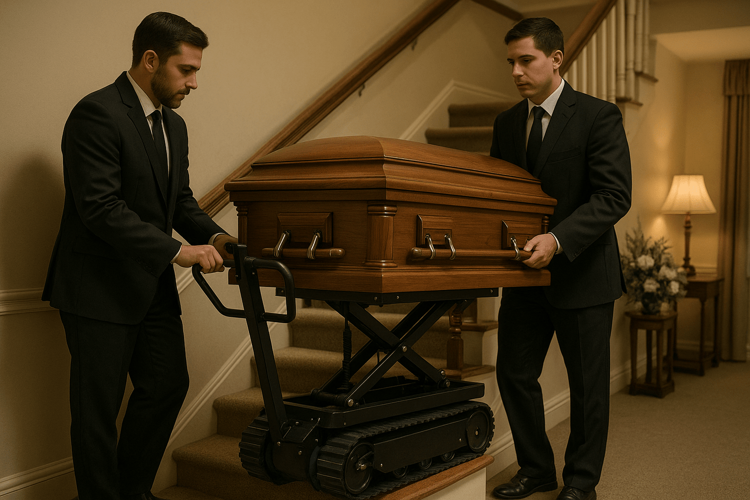 The Ins and Outs of Mortuary Lift Steppers - American Mortuary Coolers & Equipments