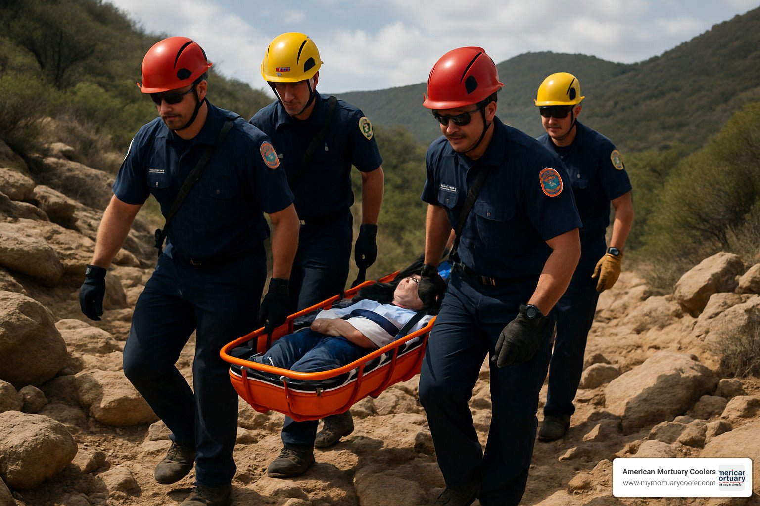 The Ultimate Guide to Basket Stretchers: Types and Comparisons - American Mortuary Coolers & Equipments
