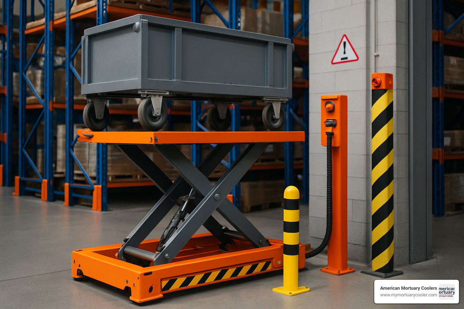 The Ultimate Guide to Cart Lift Options - American Mortuary Coolers & Equipments