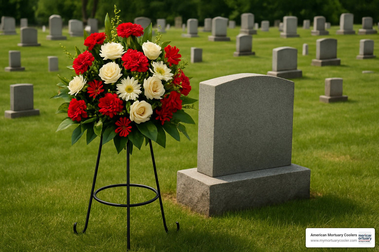 The Ultimate Guide to Choosing Cemetery Plant Stands - American Mortuary Coolers & Equipments