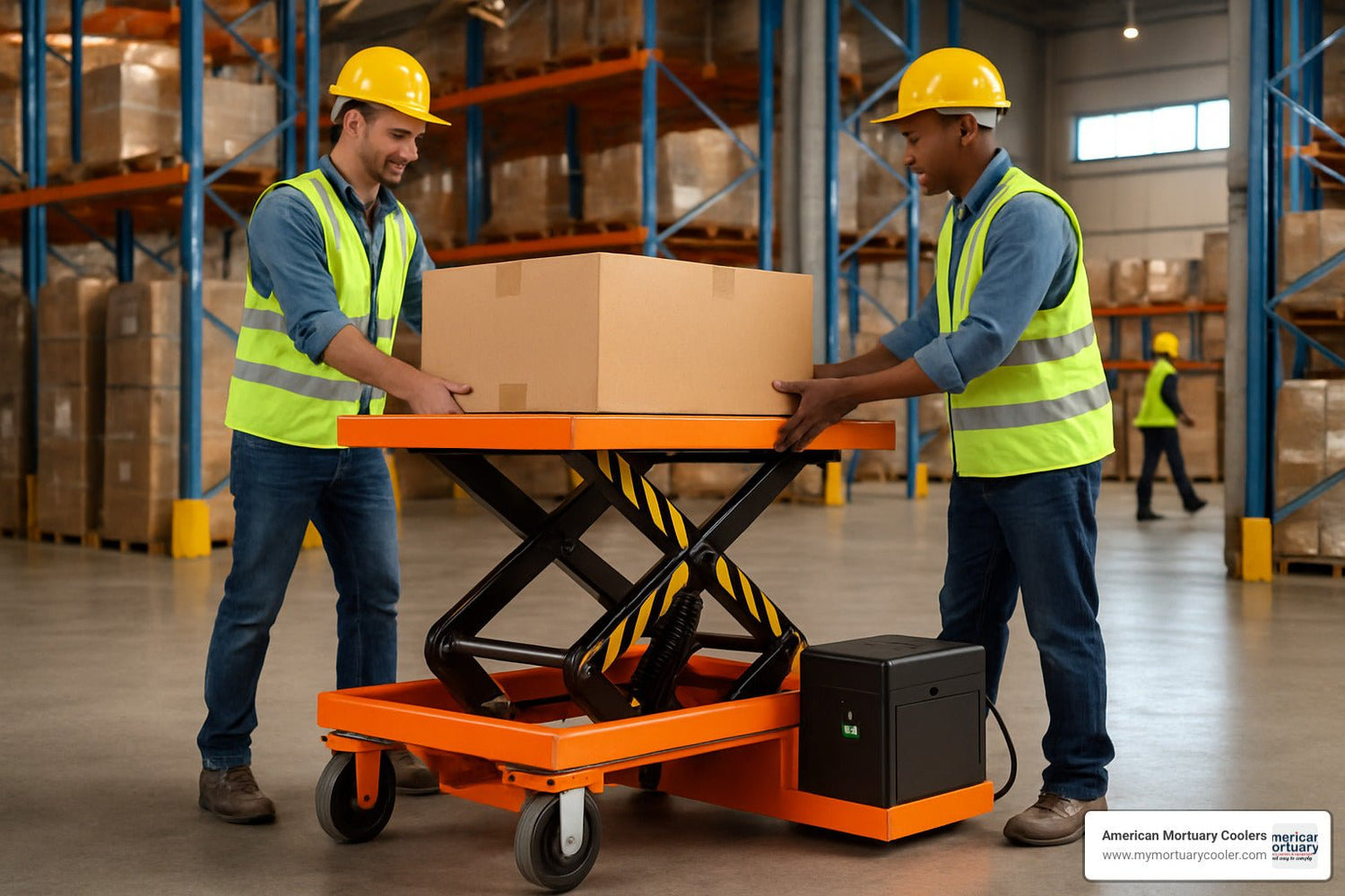 The Ultimate Guide to Comparing Battery Powered Lift Tables - American Mortuary Coolers & Equipments