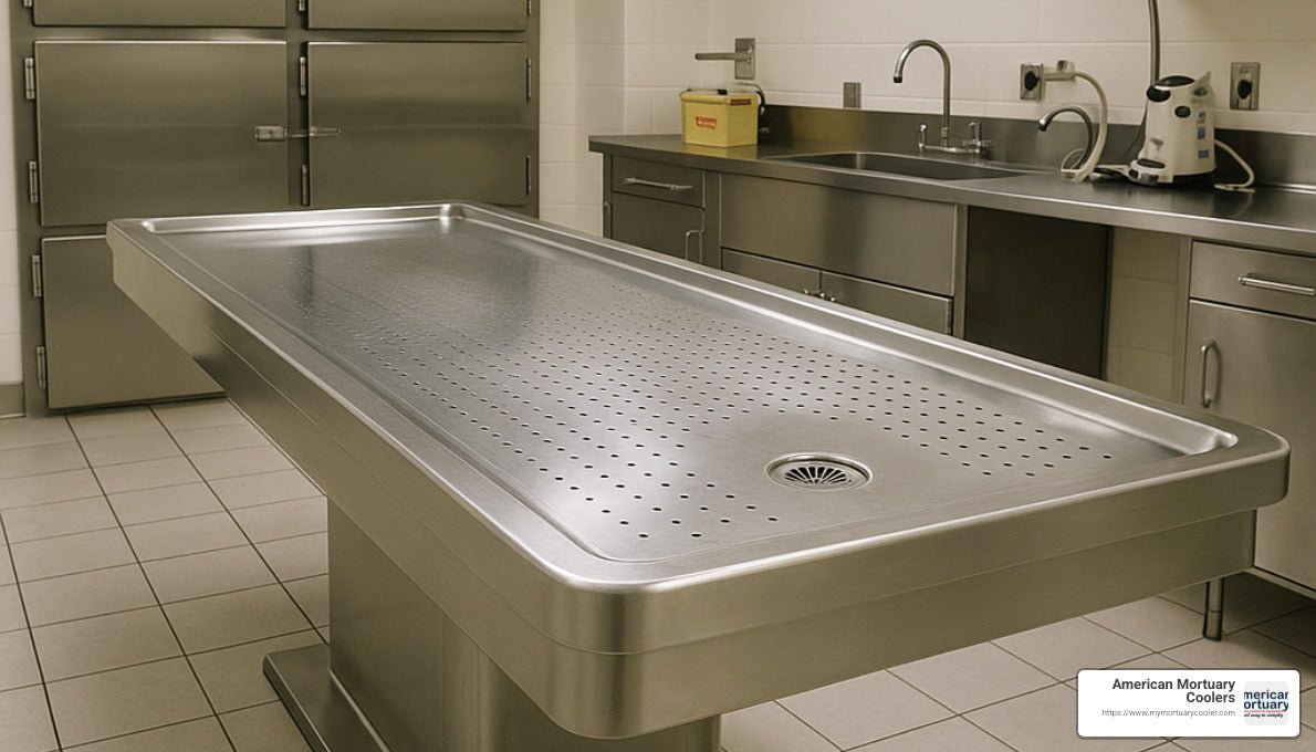 The Ultimate Guide to Mortuary Tables: Find and Compare Options - American Mortuary Coolers & Equipments