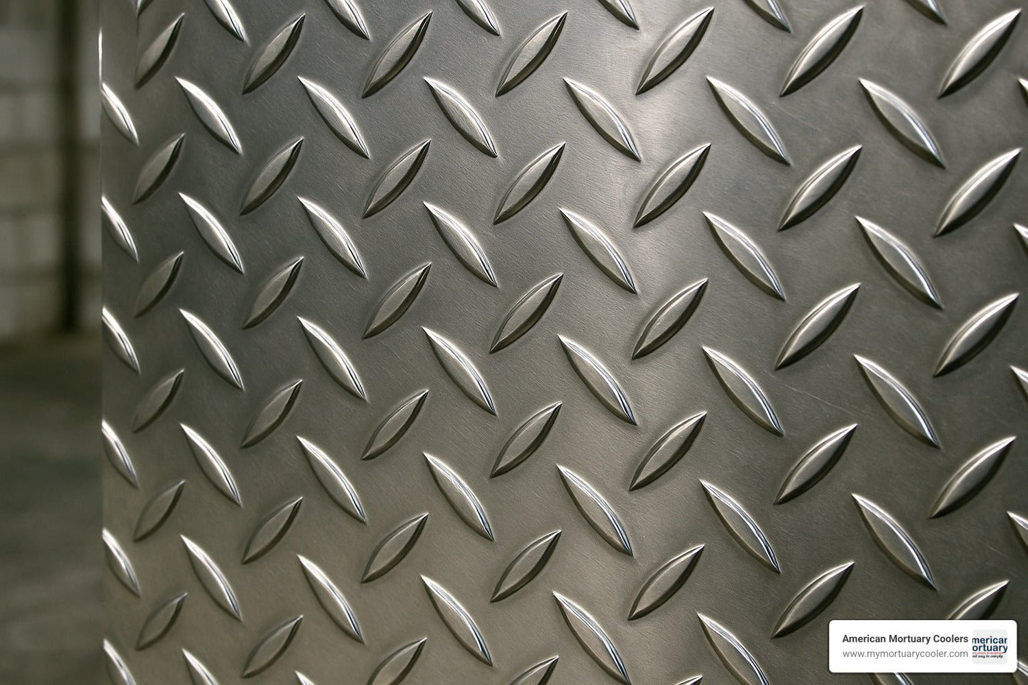 The Ultimate Guide to Stainless Diamond Plate - American Mortuary Coolers & Equipments