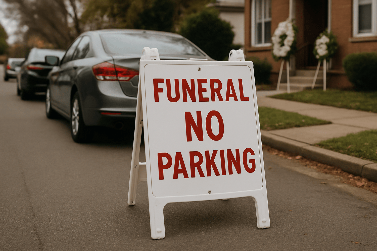Ultimate Checklist for Funeral No Parking Signs - American Mortuary Coolers & Equipments