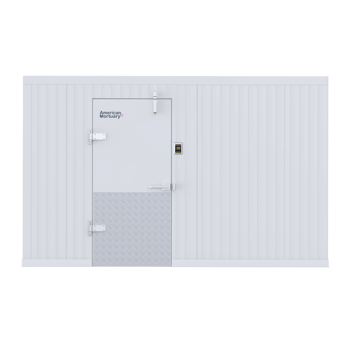 ❄️ 12x12 Walk - In Mortuary Cooler – Model 2000 - 1212 - American Mortuary Coolers & Equipments