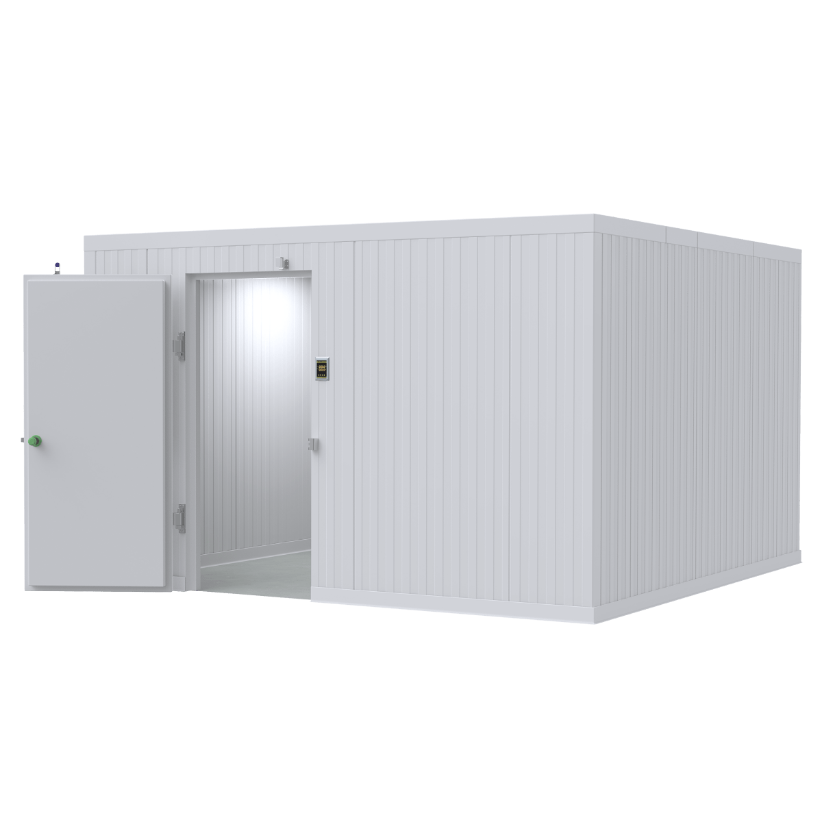 ❄️ 12x12 Walk - In Mortuary Cooler – Model 2000 - 1212 - American Mortuary Coolers & Equipments
