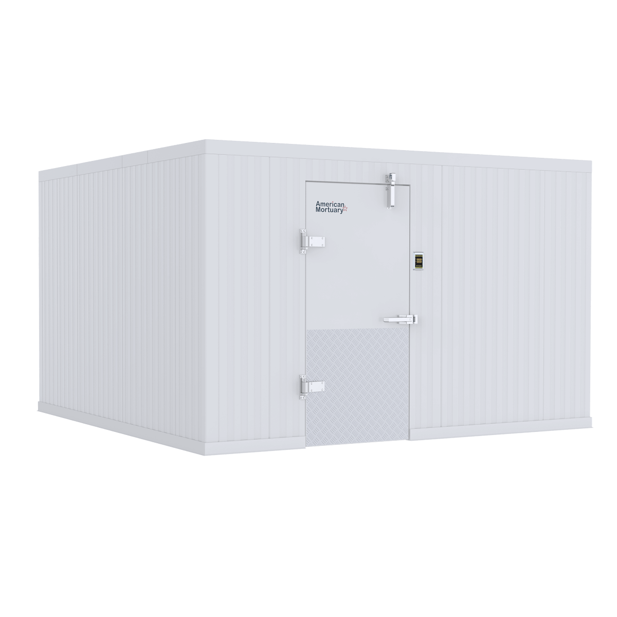 ❄️ 12x12 Walk - In Mortuary Cooler – Model 2000 - 1212 - American Mortuary Coolers & Equipments