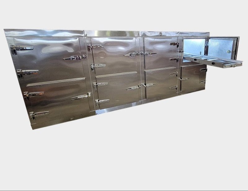 8 - Door Vault - Style Morgue Cooler | Model 1070 - 2MB8 - American Mortuary Coolers & Equipments