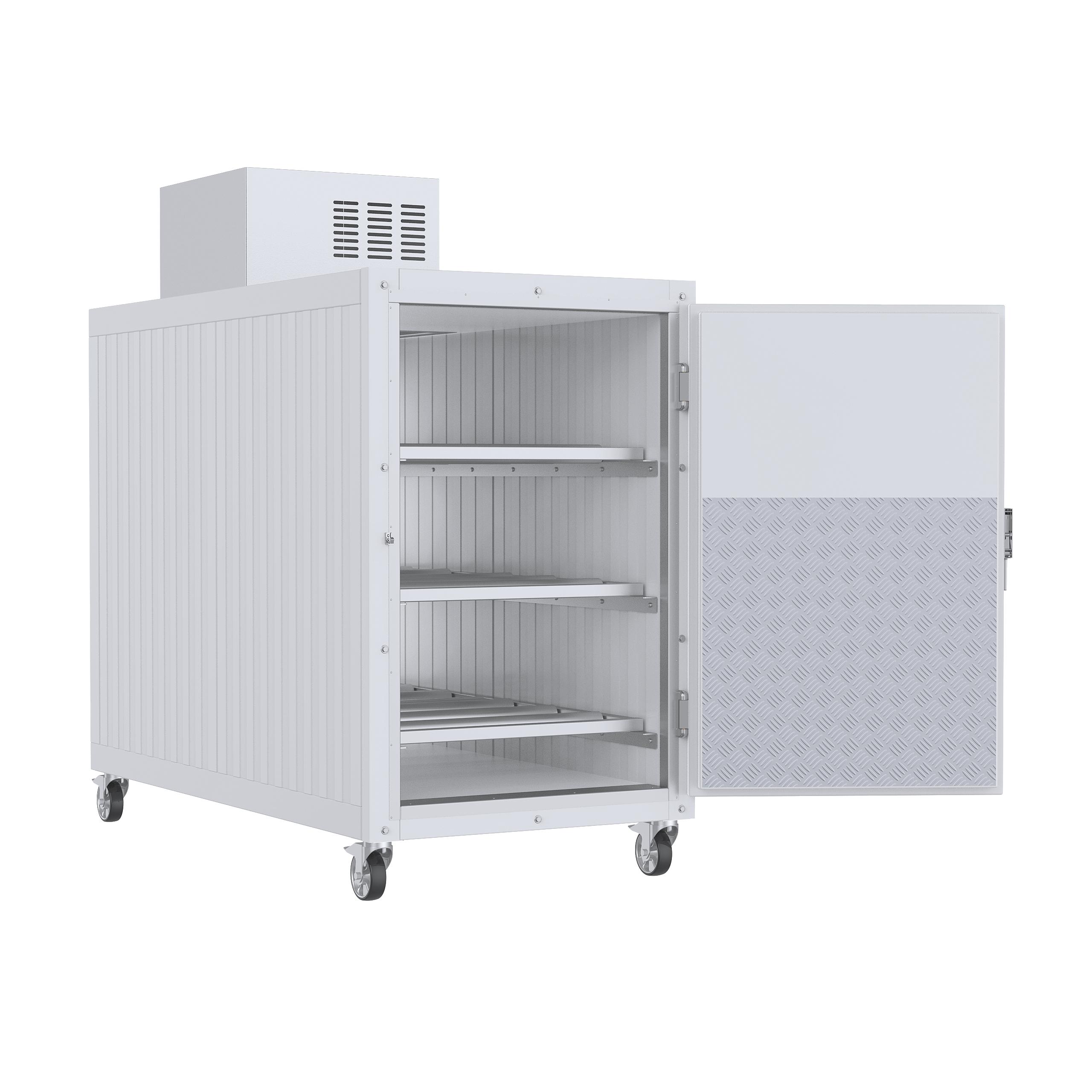 Compact 3BX funeral home cooler from Funeral Supply Authority