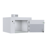 “American-made 3-body mortuary cooler built in Johnson City, Tennessee, featuring 4-inch insulated panels and stainless steel construction.”