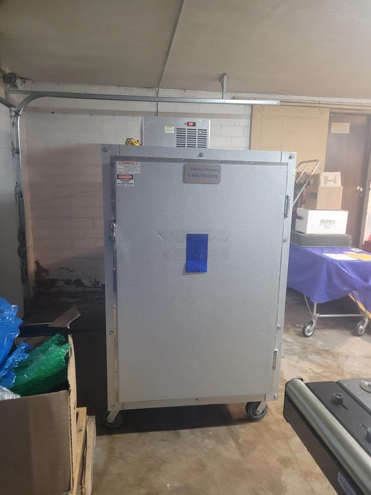 Extra Wide 3 Body Upright Mortuary Cooler – American - Made - American Mortuary Coolers & Equipments