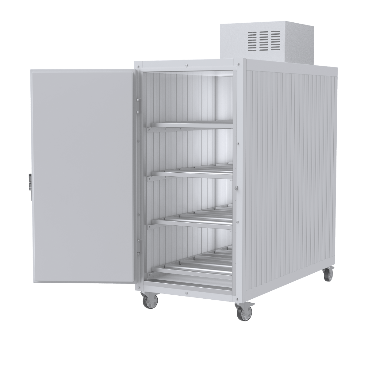 Model 4BX Upright Mortuary Cooler — Authority - Built, American - Made Reliability - 2000 - 4BX - C - American Mortuary Coolers & Equipments