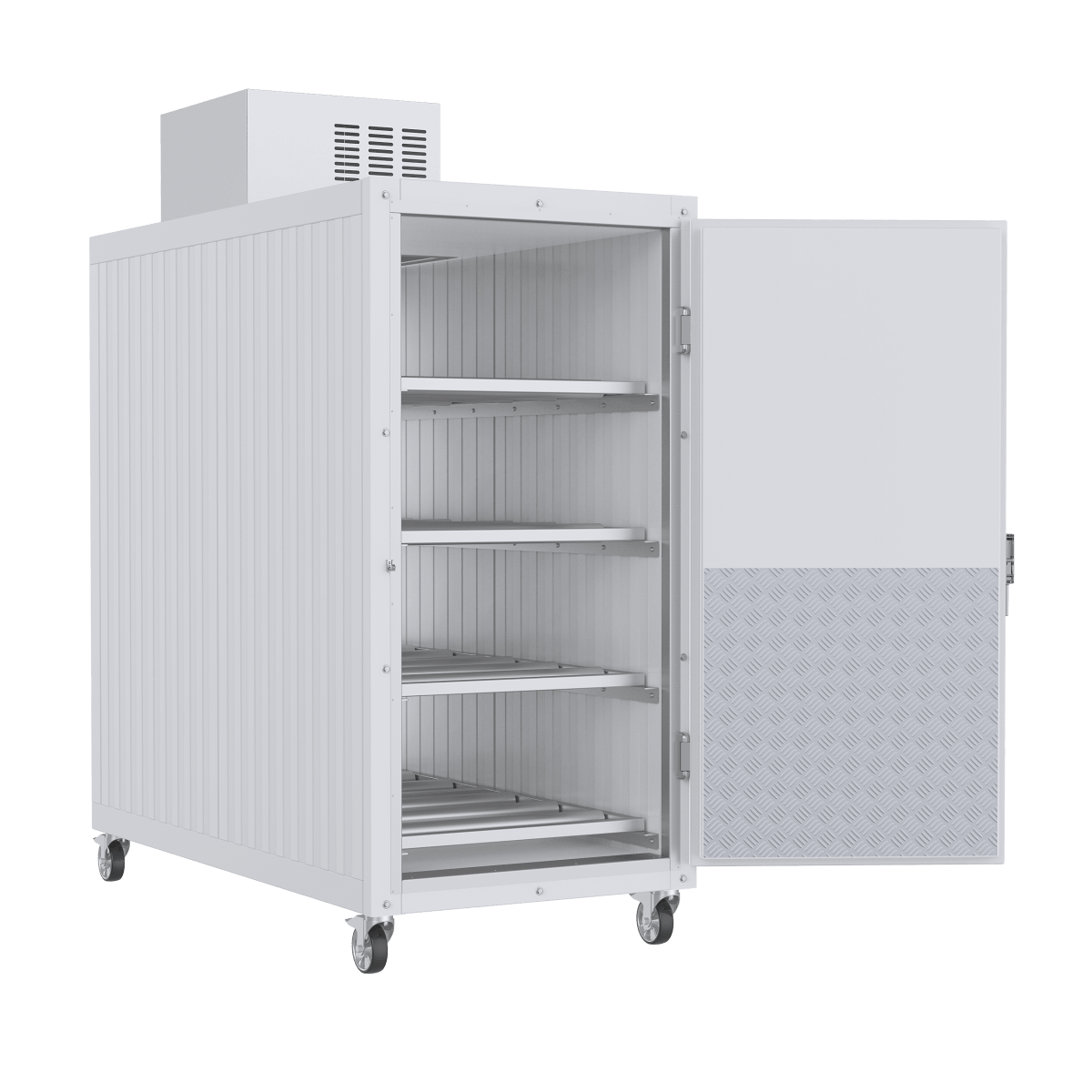 Model 4BX Upright Mortuary Cooler — Authority - Built, American - Made Reliability - 2000 - 4BX - C - American Mortuary Coolers & Equipments