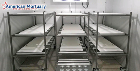 Additional equipment: basket stretcher, cadaver bags, slider board.