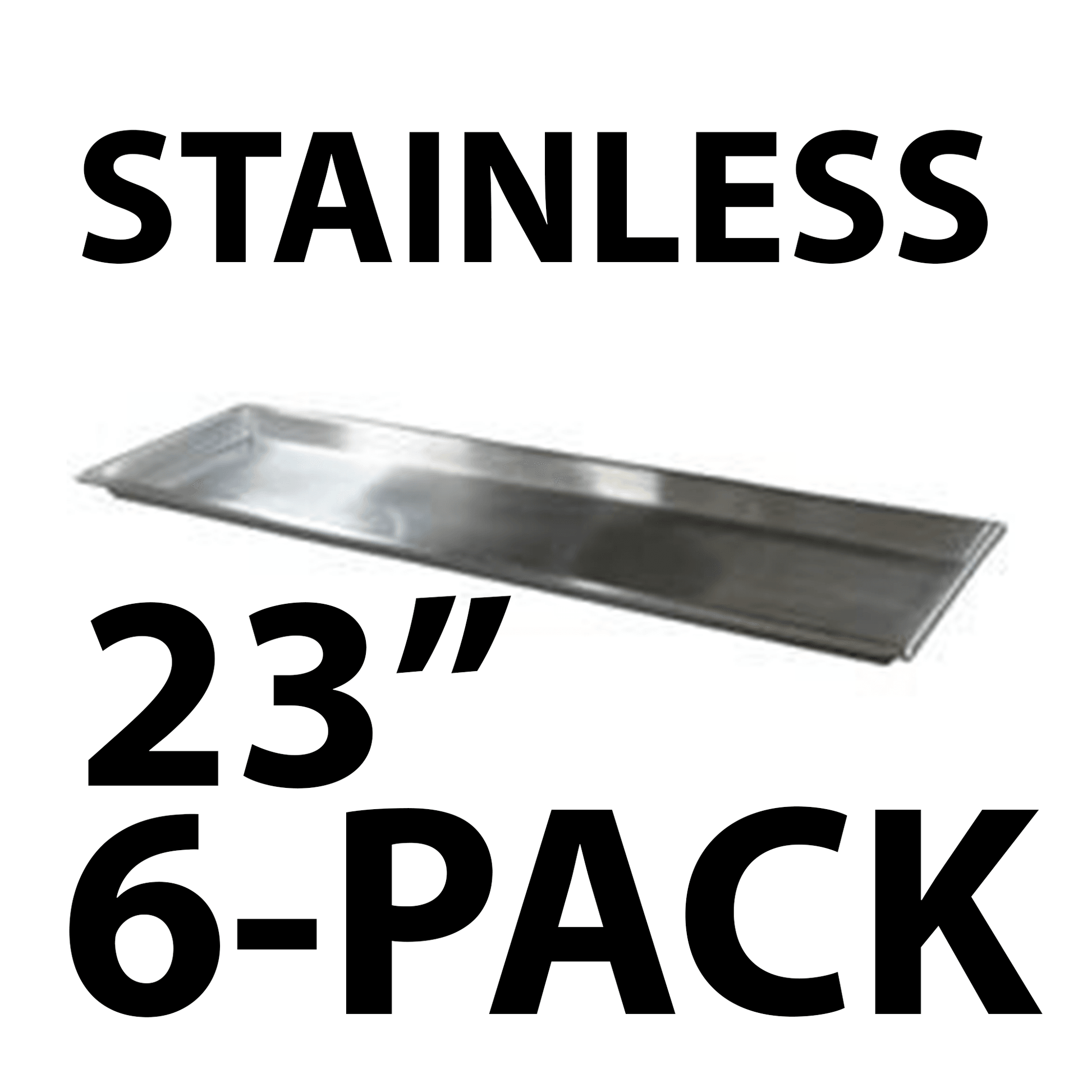 Mortuary Stainless Storage Tray (23" Width, Set of 6) -  American Mortuary Coolers Powered by Funeral Source One Supply Company 