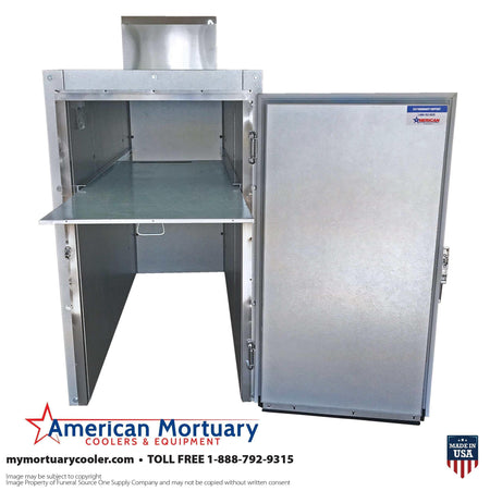 2-Body Roll-In Mortuary Cooler | American Mortuary Coolers