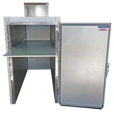 2-Body Roll-In Mortuary Cooler | American Mortuary Coolers