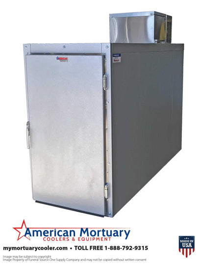 2-Body Roll-In Mortuary Cooler | American Mortuary Coolers - American Mortuary Coolers Powered by Funeral Source One Supply Company 