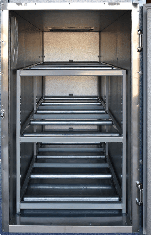 3 Body Oversized Mortuary Freezer - AMC Model 3BX - F - American Mortuary Coolers & Equipments
