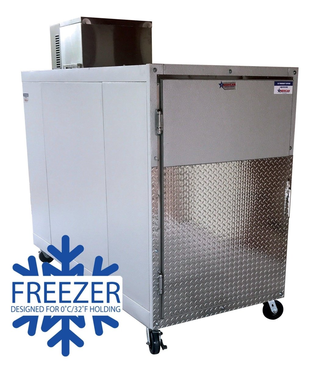 3 Body Oversized Mortuary Freezer - AMC Model 3BX - F - American Mortuary Coolers & Equipments