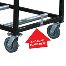 4 - Tier End Loading Mortuary Rack – Model 2000 - 4TEL - American Mortuary Coolers & Equipments