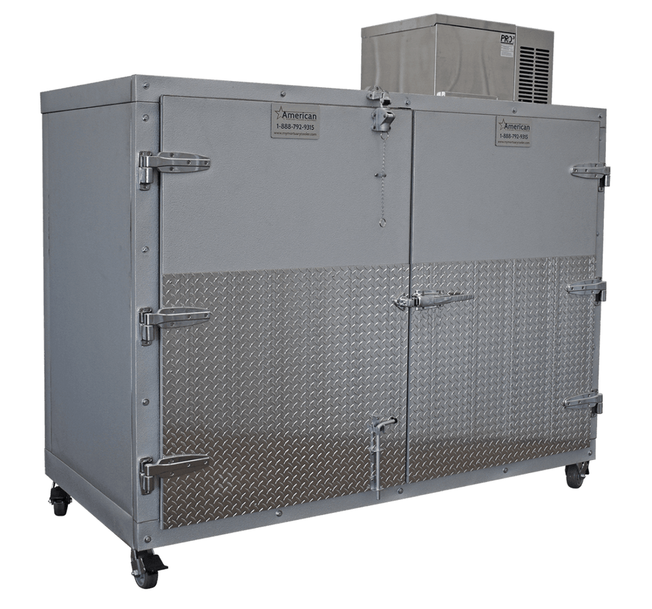 American 3BX - SL Mortuary Cooler: Durable, Reliable, Side - Loading Unit - American Mortuary Coolers & Equipments