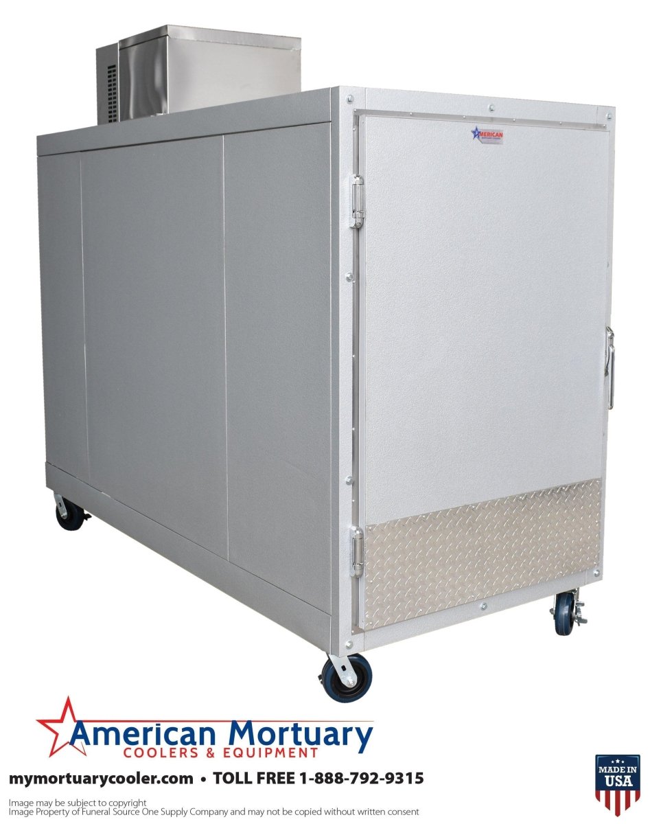 Extra Wide 3 Body Upright Mortuary Cooler – American - Made - American Mortuary Coolers & Equipments