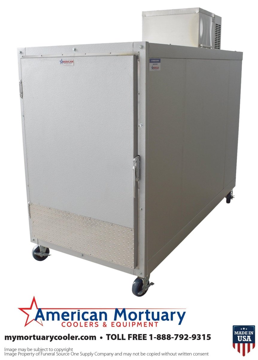 Extra Wide 3 Body Upright Mortuary Cooler – American - Made - American Mortuary Coolers & Equipments