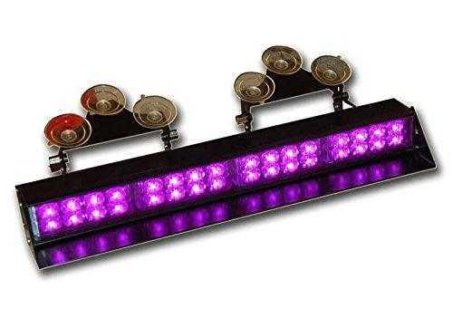 High Output Window Mount Strobe Bar Purple 17" - American Mortuary Coolers & Equipments