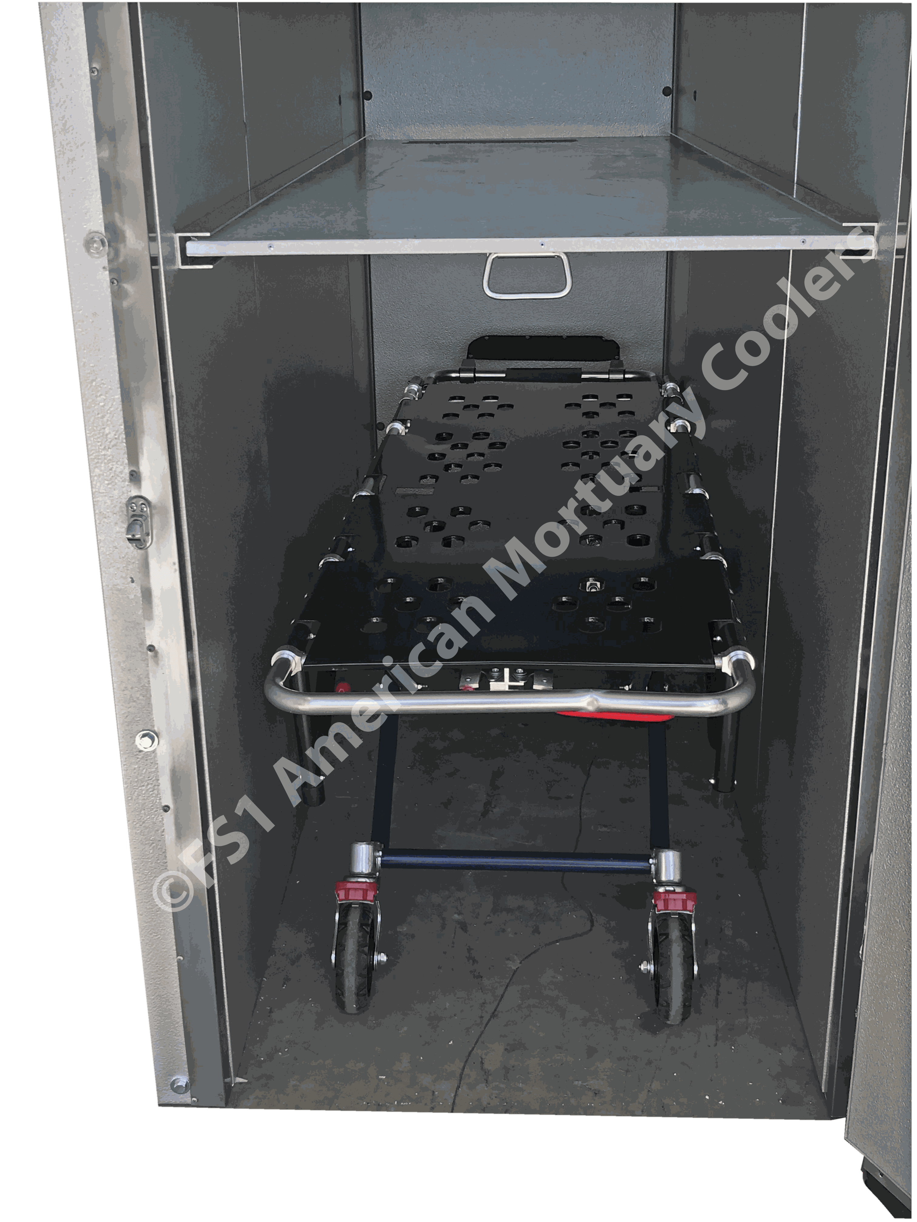 2-Body Roll-In Mortuary Cooler | American Mortuary Coolers