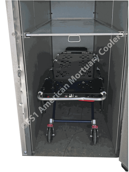 2-Body Roll-In Mortuary Cooler | American Mortuary Coolers - American Mortuary Coolers Powered by Funeral Source One Supply Company 