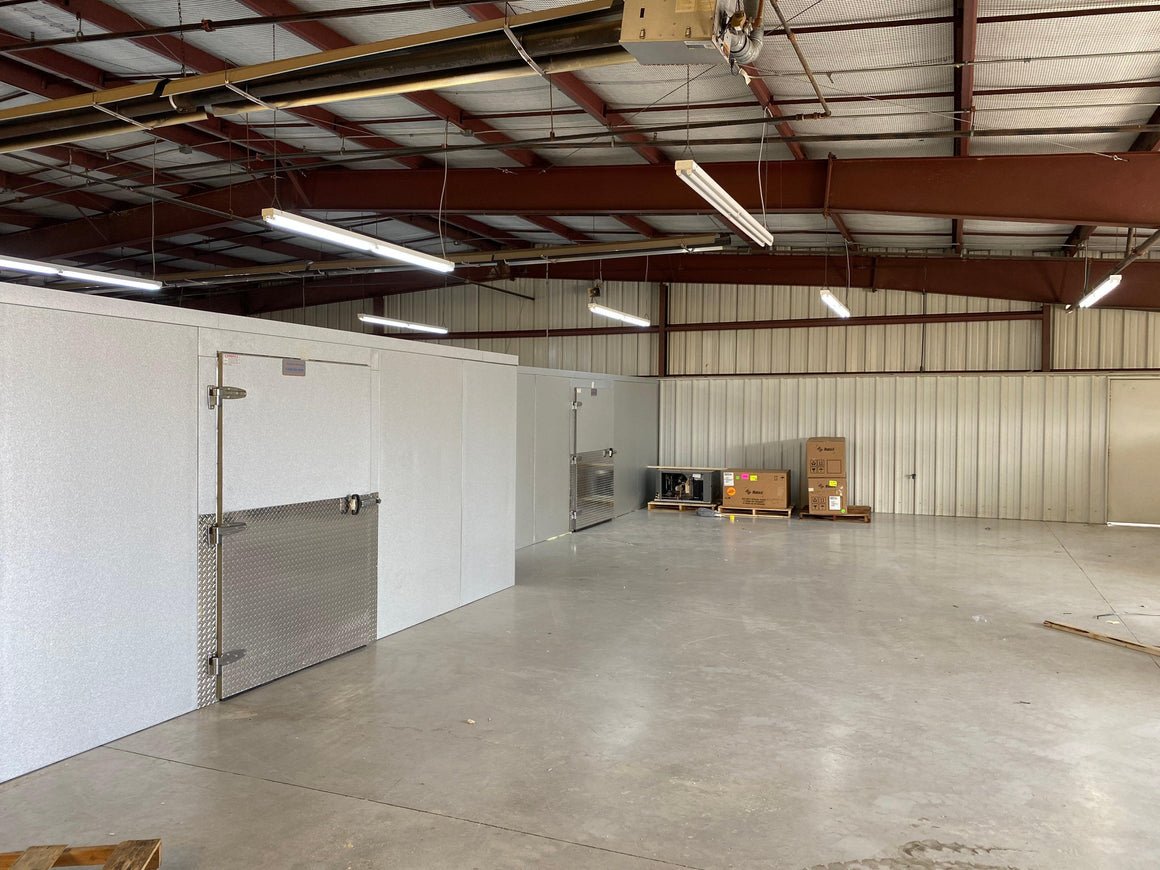 Commercial cadaver storage, 20x20 size.