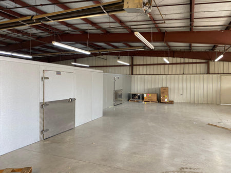 Commercial cadaver storage, 20x20 size.