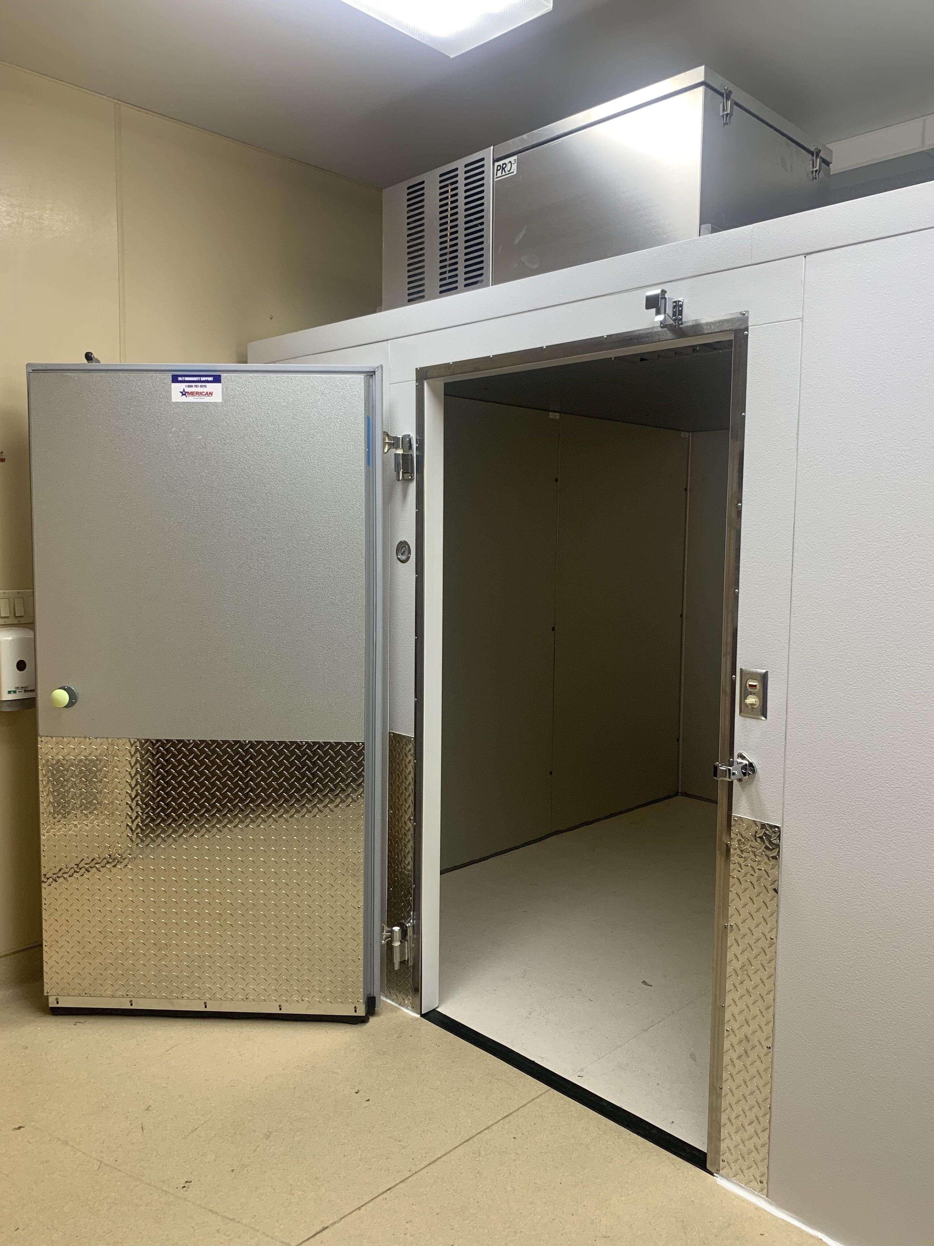 Affordable Mortuary Cooler: 10x10 Walk-In, American-Made