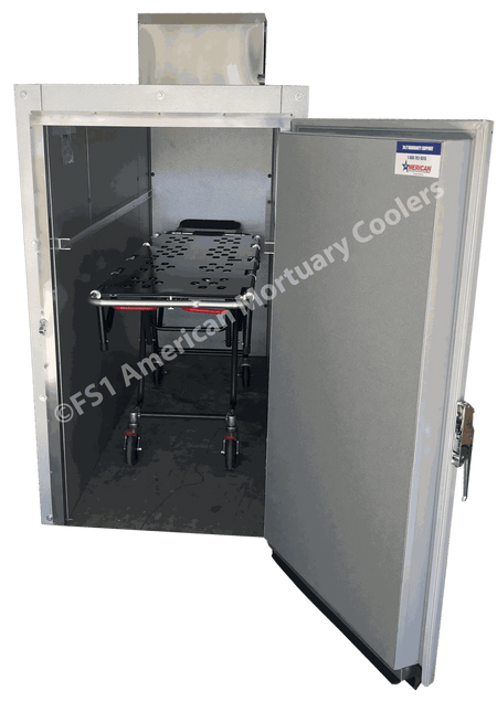 2-Body Roll-In Mortuary Cooler | American Mortuary Coolers